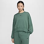 NIKE ナイキ スポーツウェアフェニックスフリース　 S　グリーン　新品タグ付 NIKE ナイキ スポーツウェアフェニックスフリース S グリーン